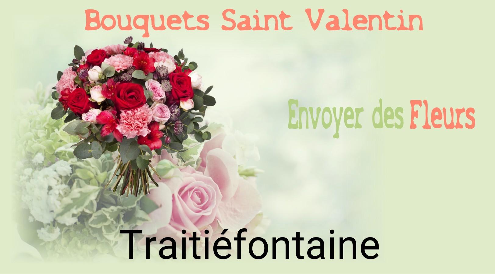 Roses de Saint-Valentin livrées à Traitiéfontaine